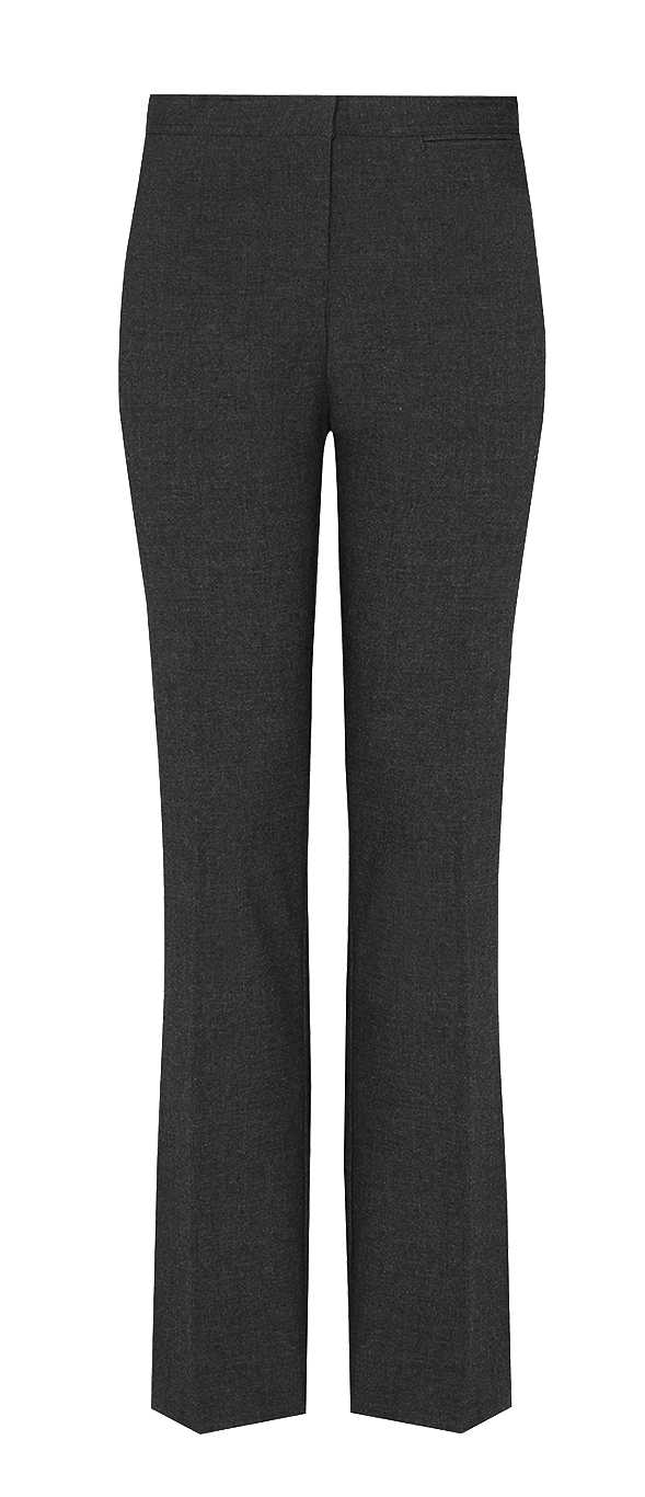DL Girls' Senior Slim Leg Trousers - Black