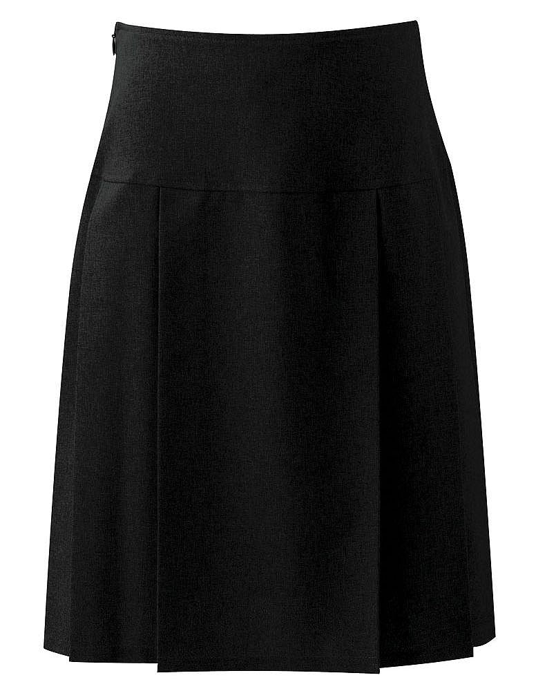 Henley Pleated Skirt