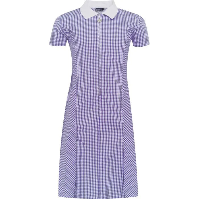 Gingham School Dress