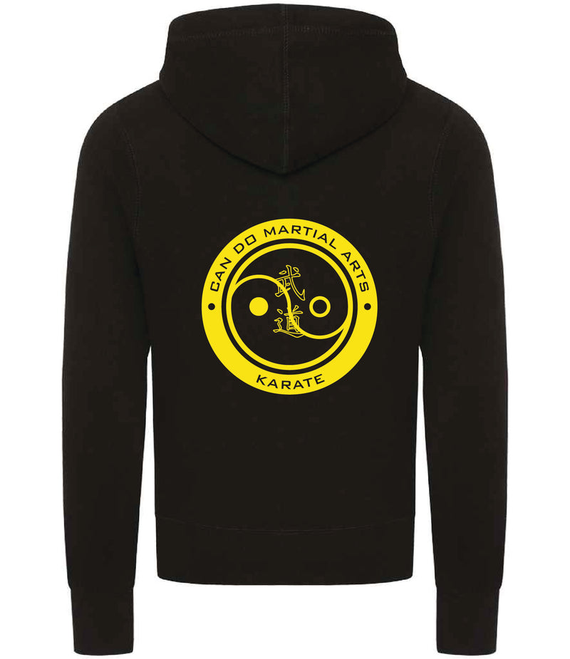 Can Do Martial Arts Zipped Hoodie