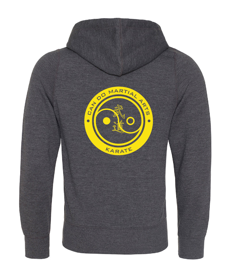 Can Do Martial Arts Zipped Hoodie