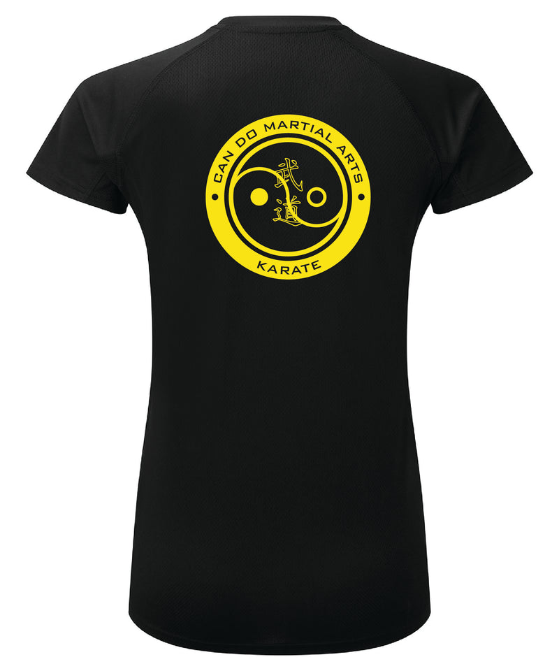 Can Do Martial Arts Ladies T shirt