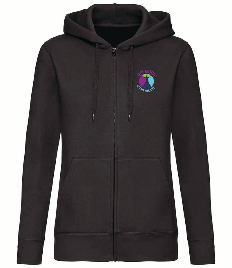 Get Active Zipped Hoodie - Ladies Fit