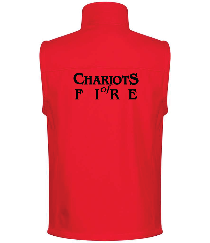 Chariots of Fire: Unisex Softshell Gilet