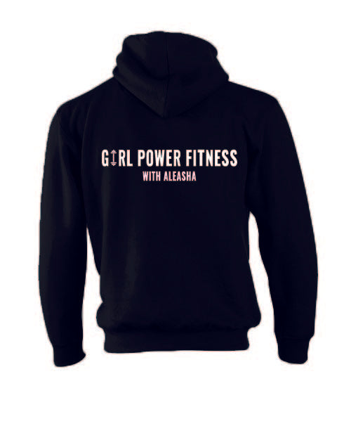 Girl Power Fitness Zip Up Hoodie