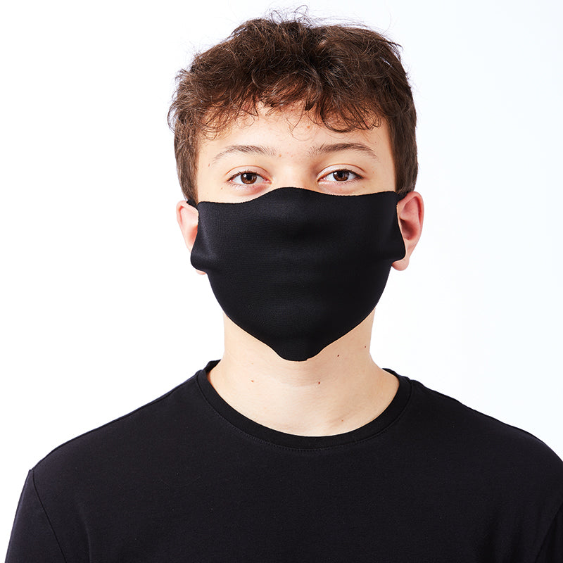 Economy Washable Black Face Cover Mask