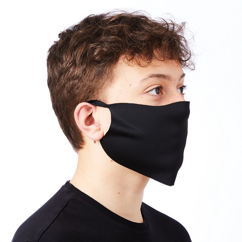 Economy Washable Black Face Cover Mask