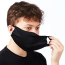 Economy Washable Black Face Cover Mask