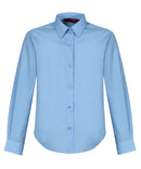 Girls Long Sleeve Blouse - Regular Fit - Twin Pack