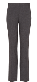 Girls' Senior Slim Leg Trousers - Grey