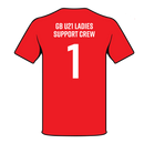 GB U21 Ladies Support Crew T-Shirt