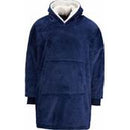 Adults Oversized Cosy Reversible Microfleece Sherpa Hoodie