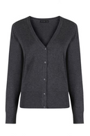 Girls Fit Cotton V-Neck Cardigan