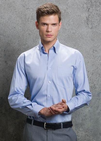 Corporate Oxford Long Sleeved Shirt