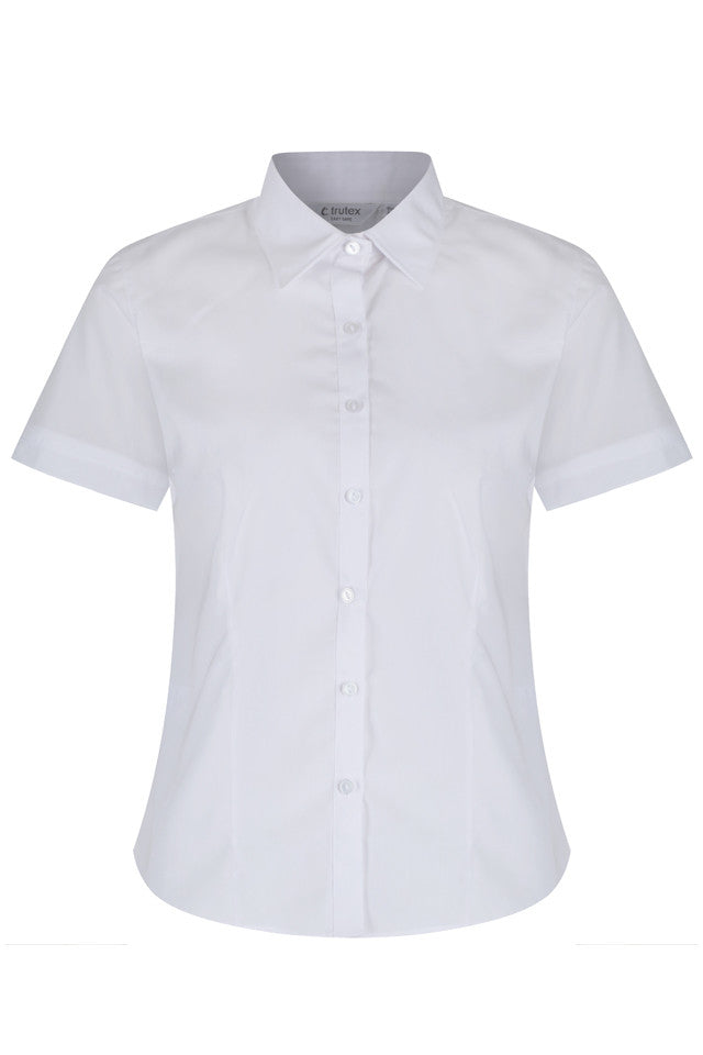 TT Short Sleeve, Slim Fit Non Iron Blouses - Twin pack