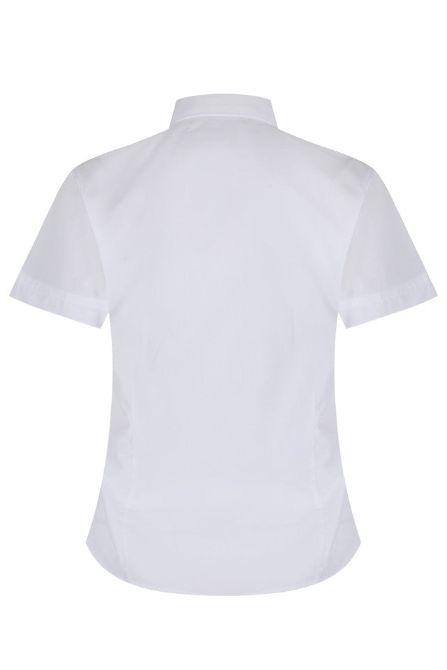 TT Short Sleeve, Slim Fit Non Iron Blouses - Twin pack