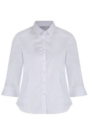 3/4 Sleeve, Non Iron Fitted Blouses - Twin pack